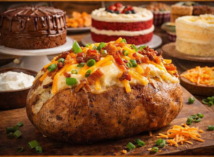 Baked Potato Supper & Cake Auction